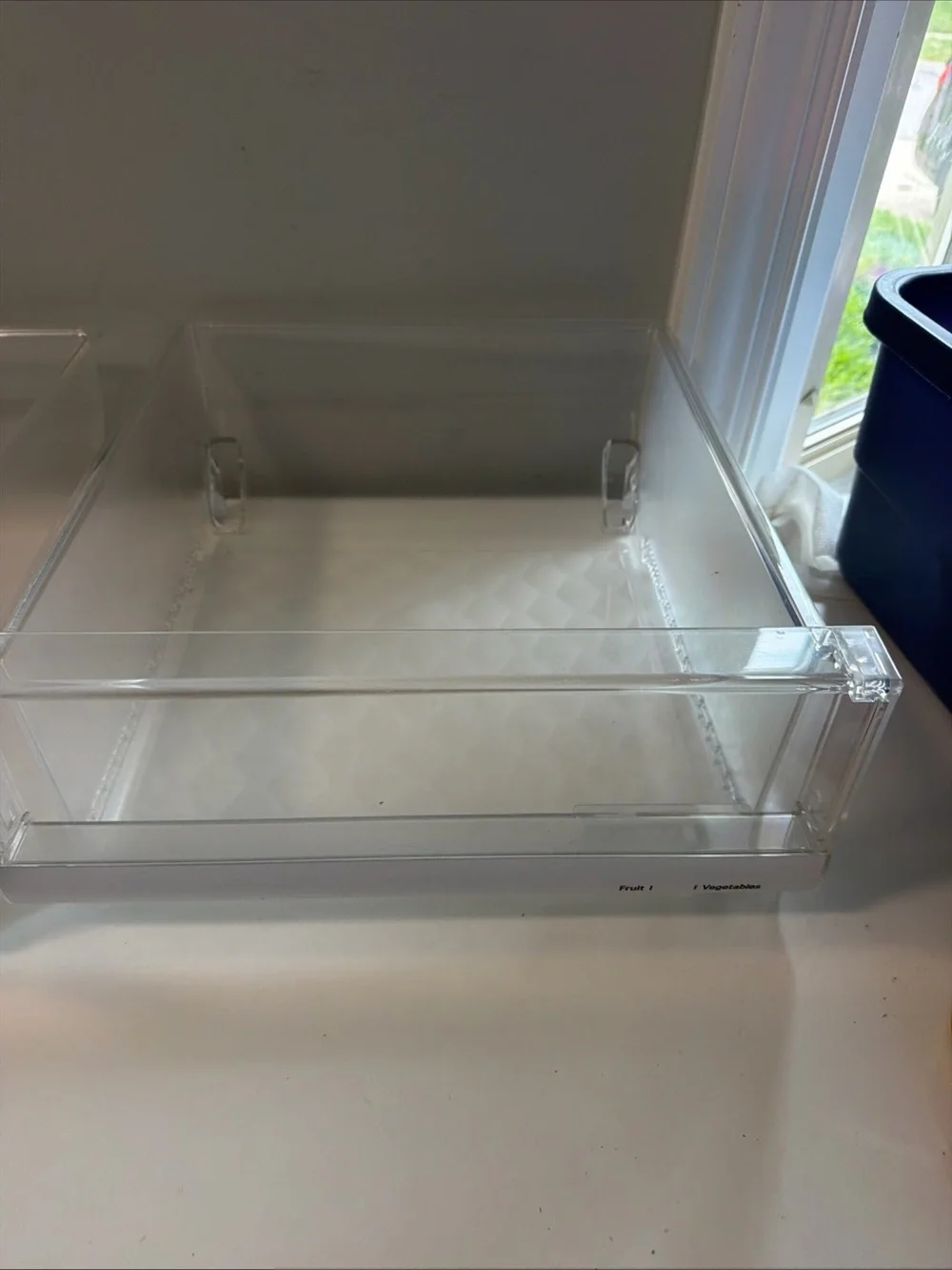 AJP75235042 AJP75235001 LG Refrigerator Right Vegetable Drawer Used